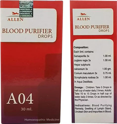 Allen A4 Blood Purifier Drop
